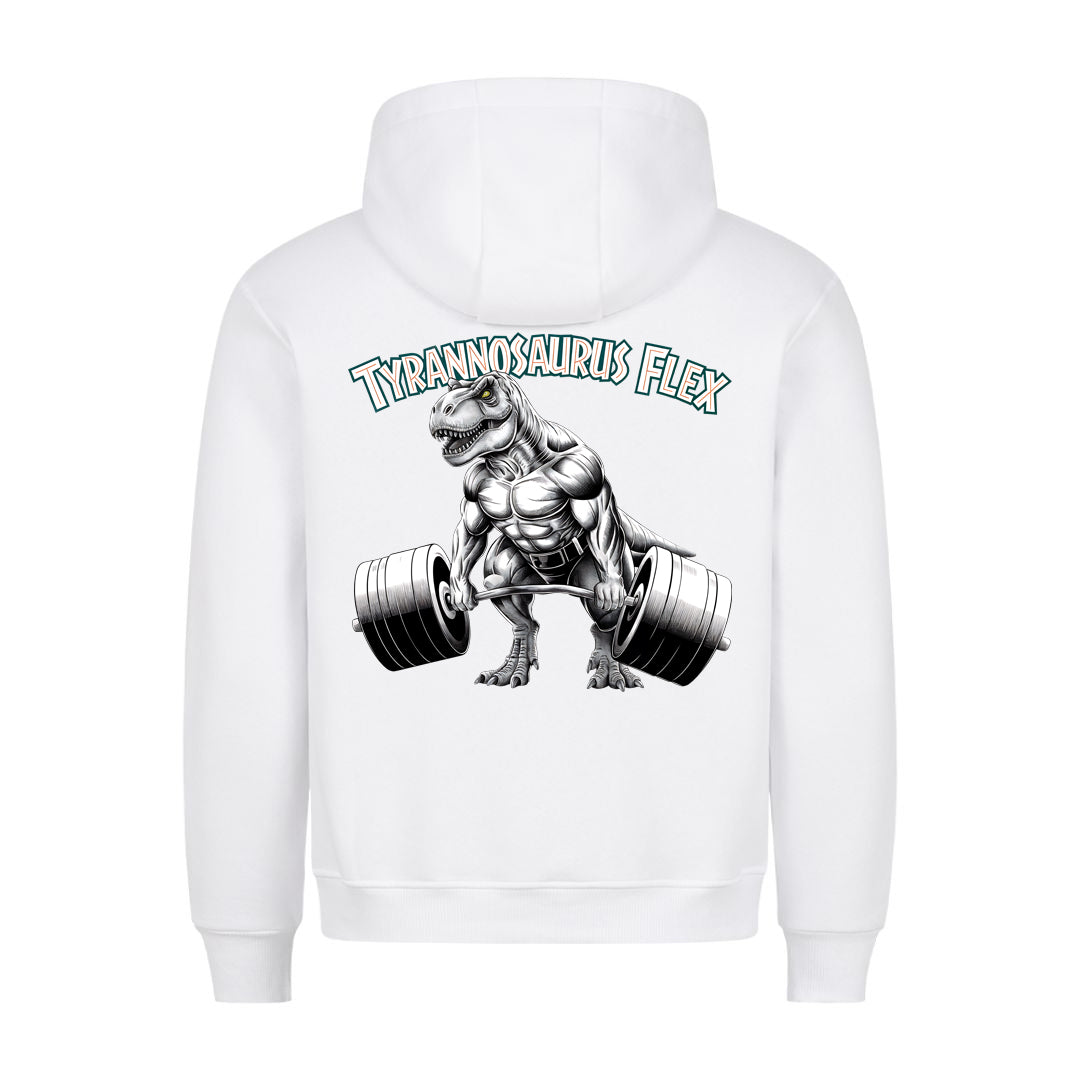 Tyrannosaurus Flex (rugafdruk) hoodie