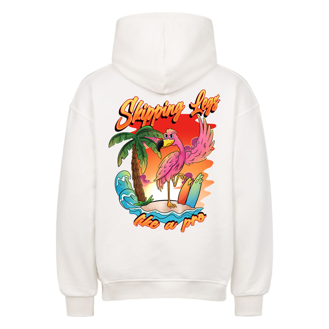 skipping legs Oversized (Backprint) Hoodie