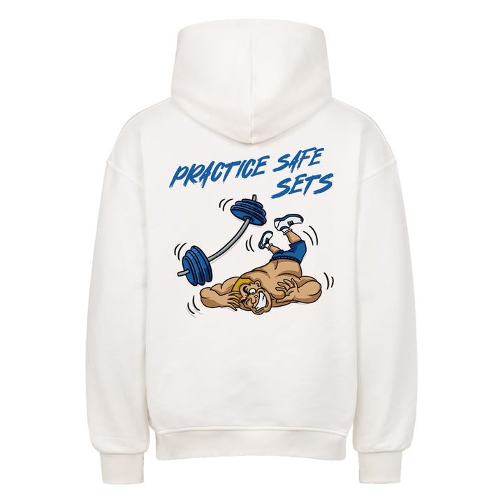 Practice safe sets Oversized Hoodie