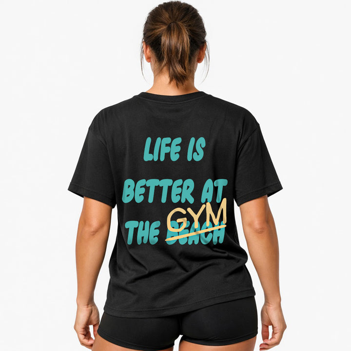 Beach (Backprint) Oversized Shirt