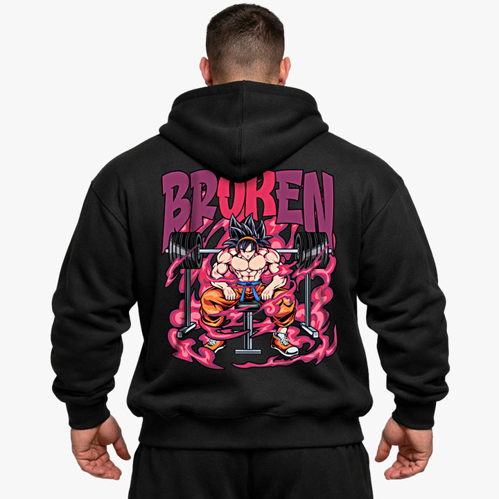 Broken Oversized (Backprint) Hoodie