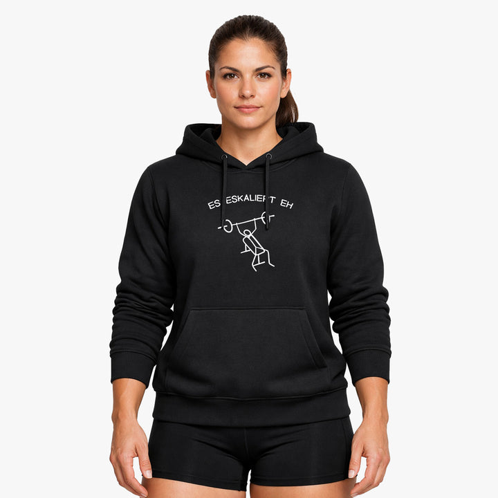 Es eskaliert eh Hoodie