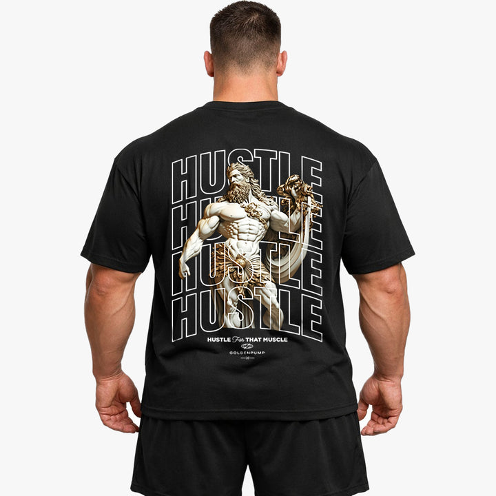 Hustle (Backprint) Oversized Shirt