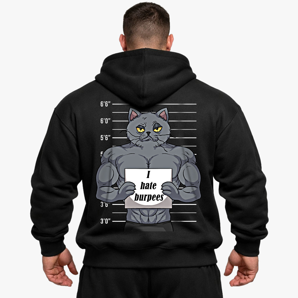 I hate Burpees Oversized Hoodie
