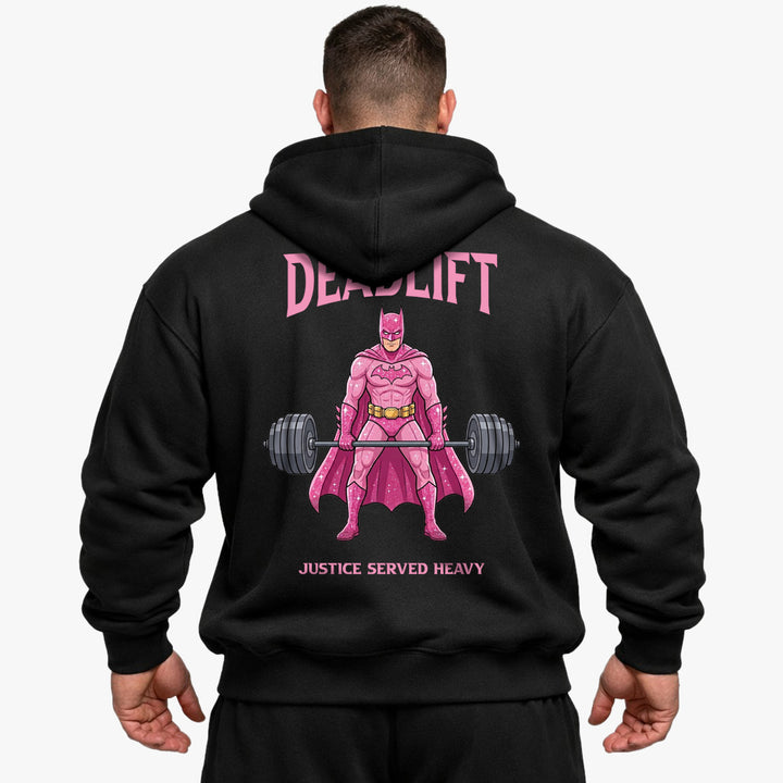 Justice Served Heavy (Backprint) Oversized Hoodie