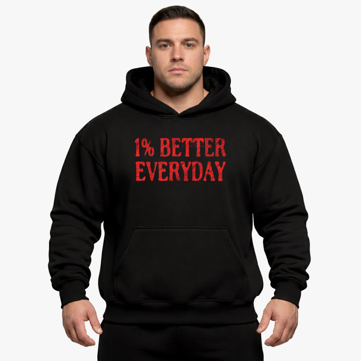 1% Better Everyday Oversized Hoodie