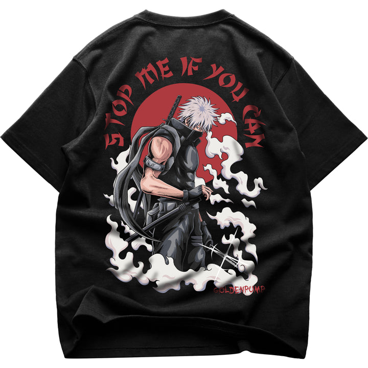 Stop me if you can Oversized (Backprint) Shirt