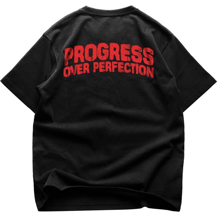 Progress Over Perfection (Backprint) Oversized Shirt