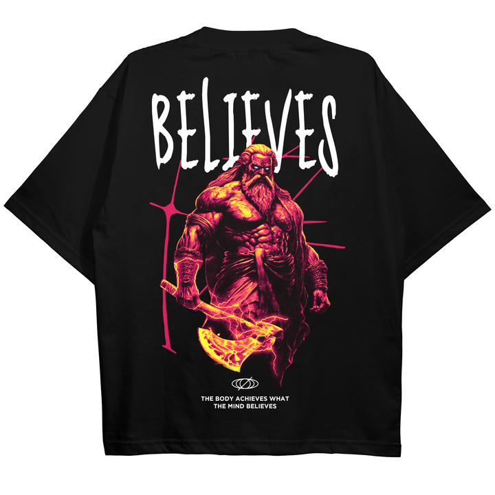 Believes (Backprint) Oversize Blast