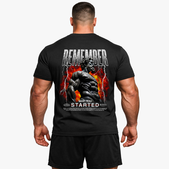 Remember Why (backprint) Shirt