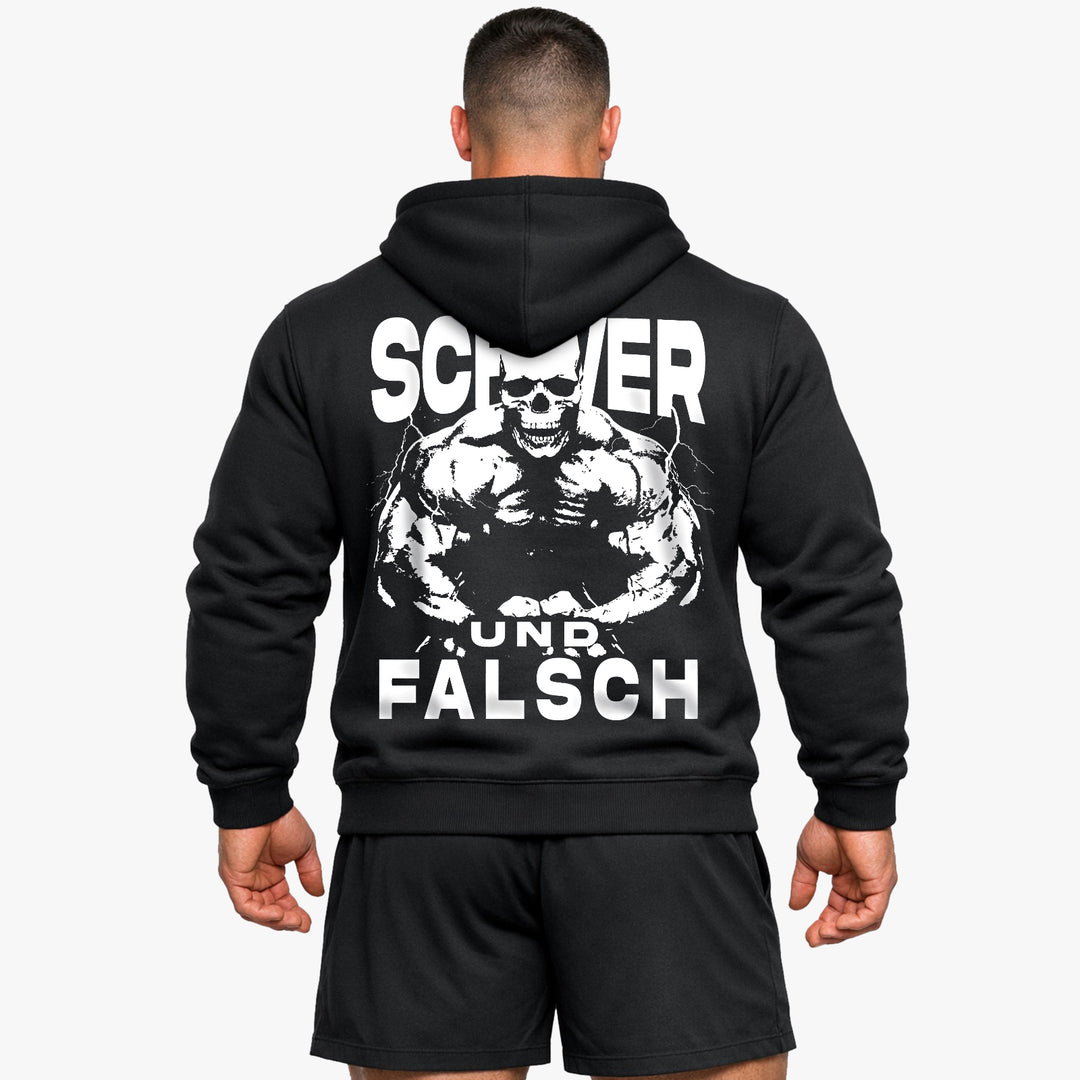 Schwer und falsch Hoodie