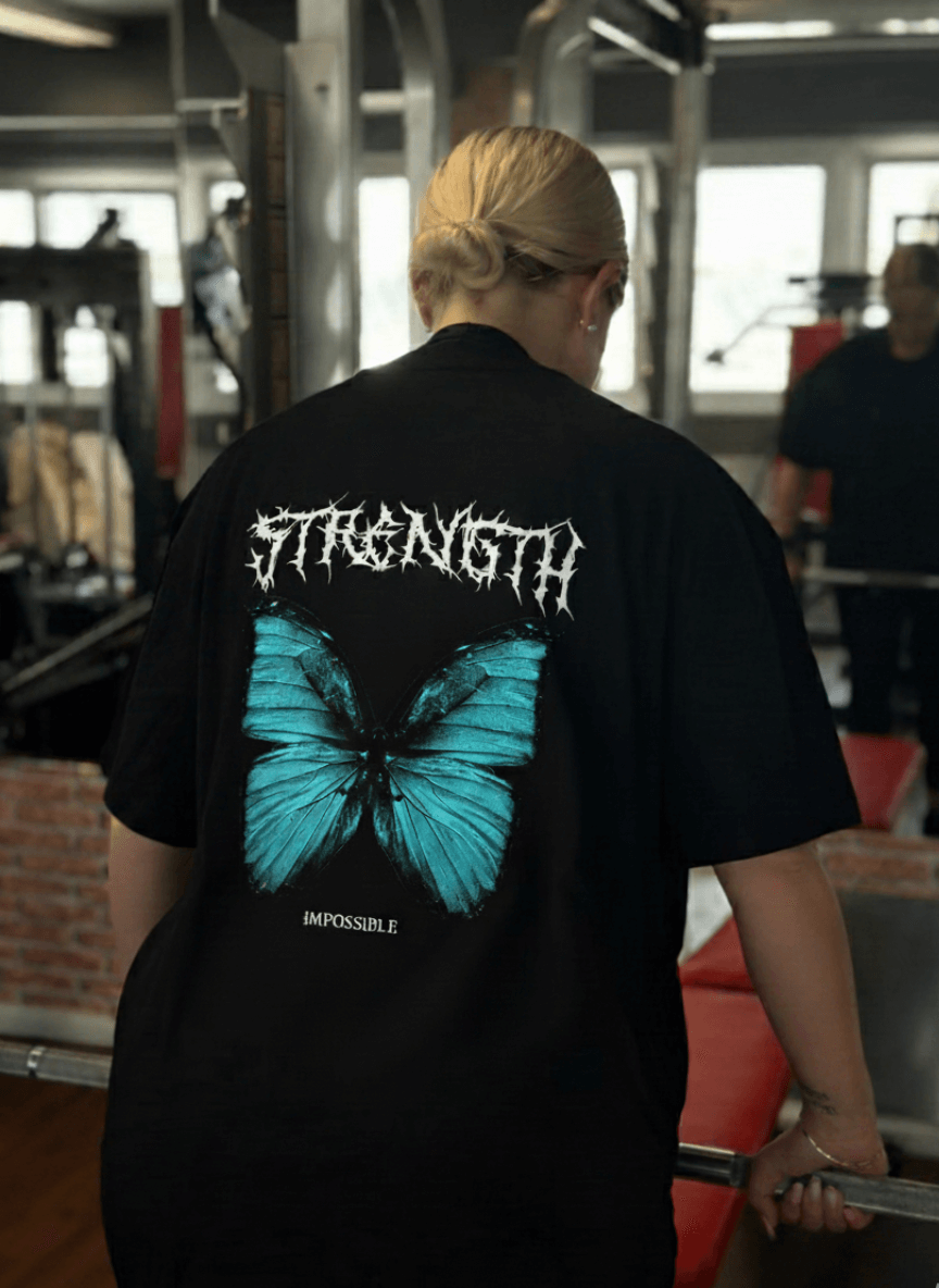 Strength (Backprint) Oversize Blast