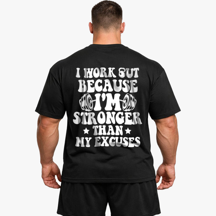 Stronger (Backprint) Oversized Shirt