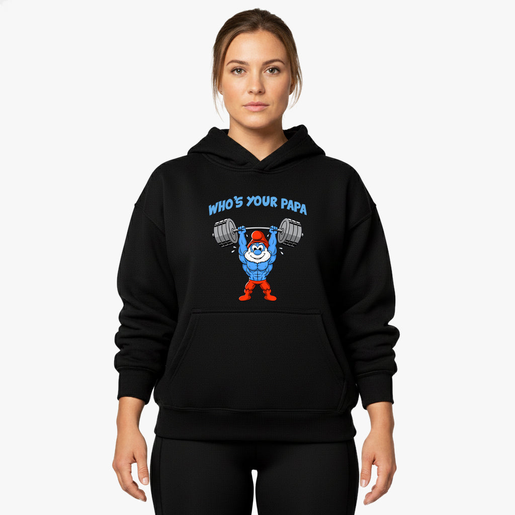 Who's your papa Oversized Hoodie