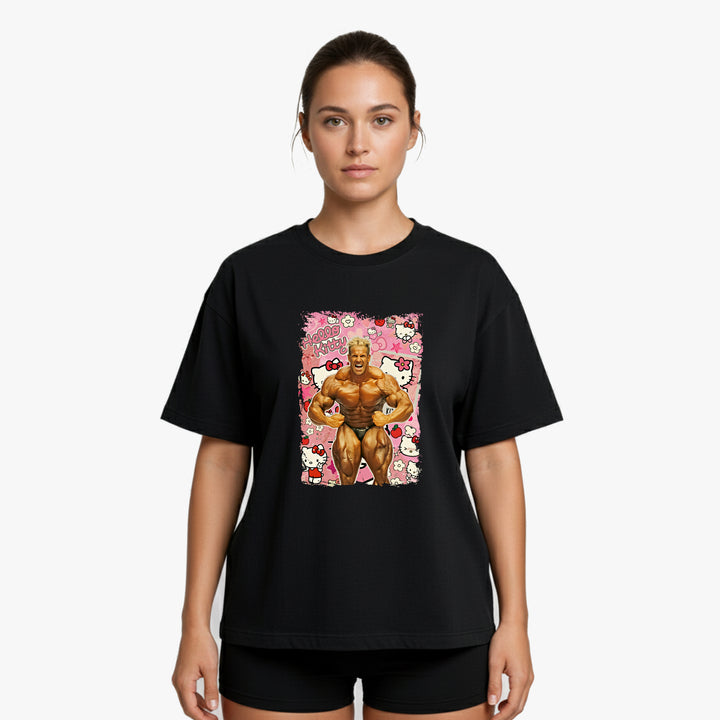 Pink power Oversized Shirt