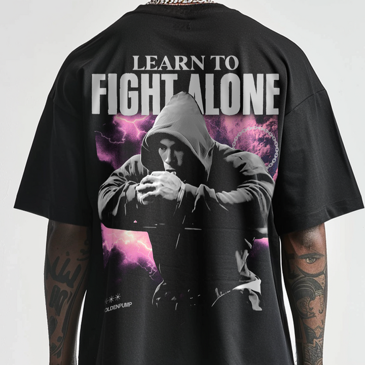 Alone Oversized (Backprint) Shirt