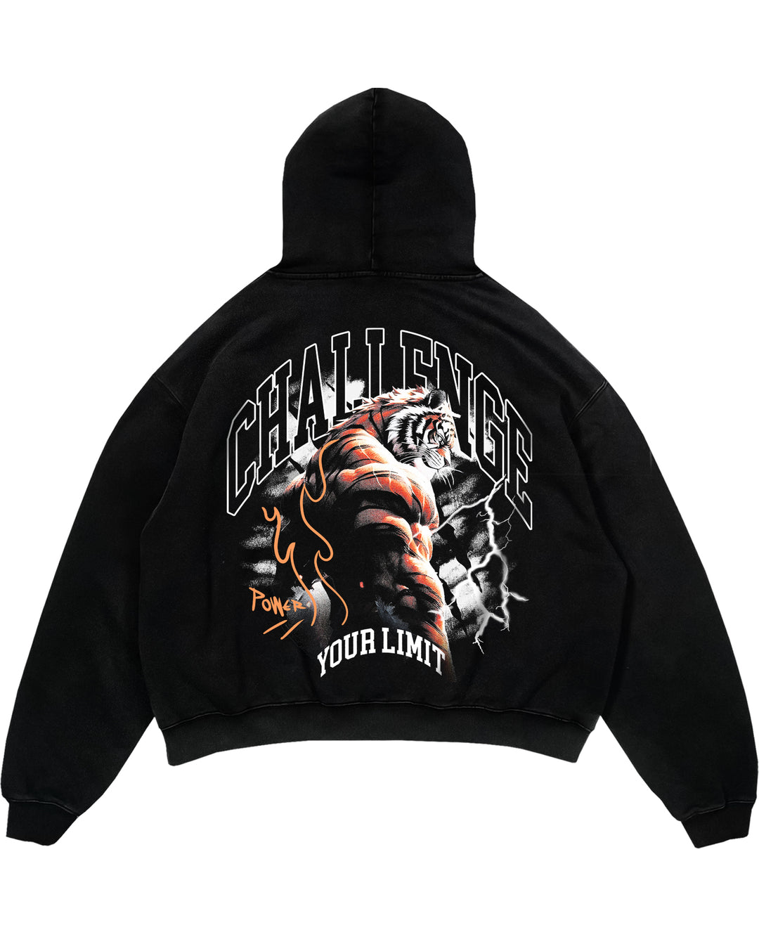 challenge Oversized (Backprint) Hoodie