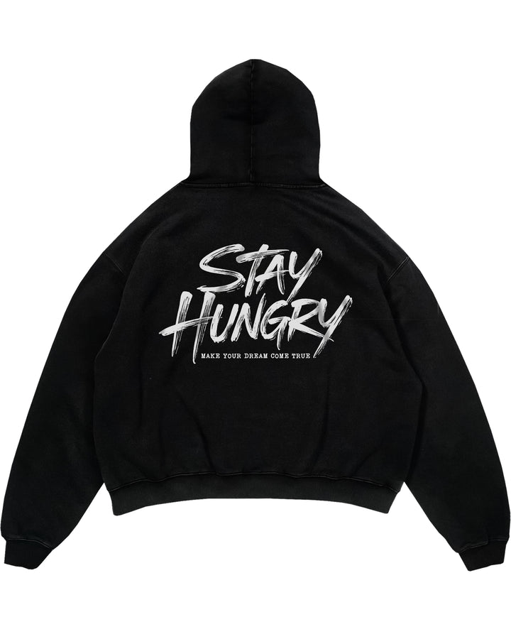Stay Hungry (Backprint) Oversized Hoodie