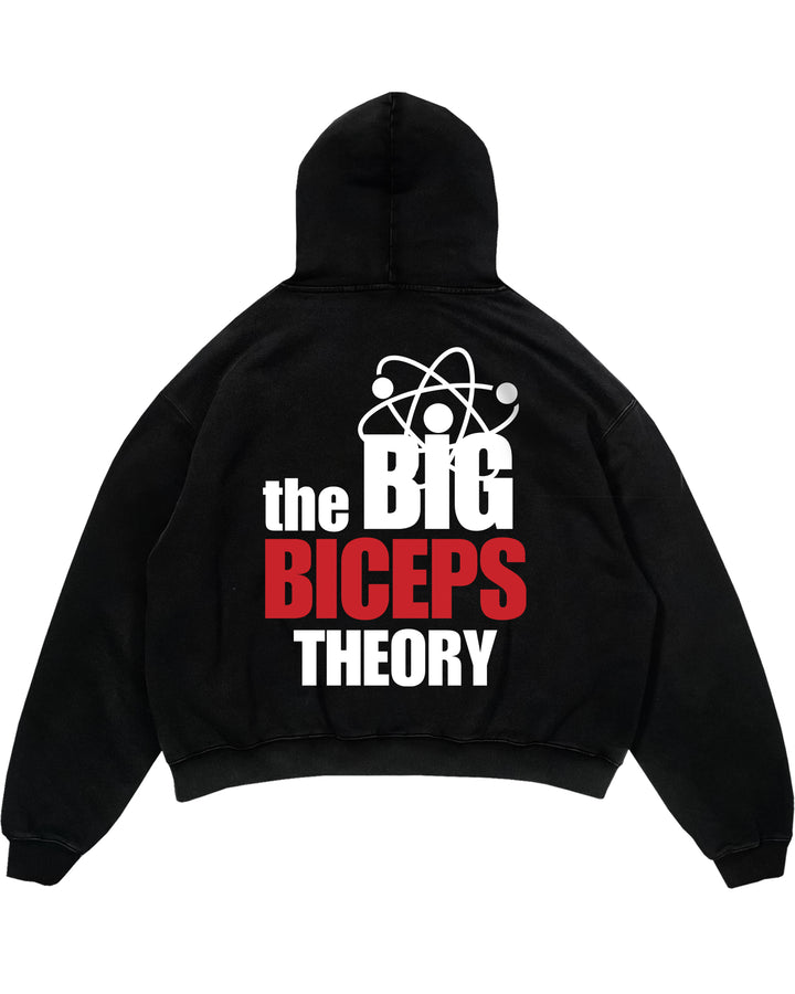 the Big Biceps theory (Backprint) Oversized Hoodie