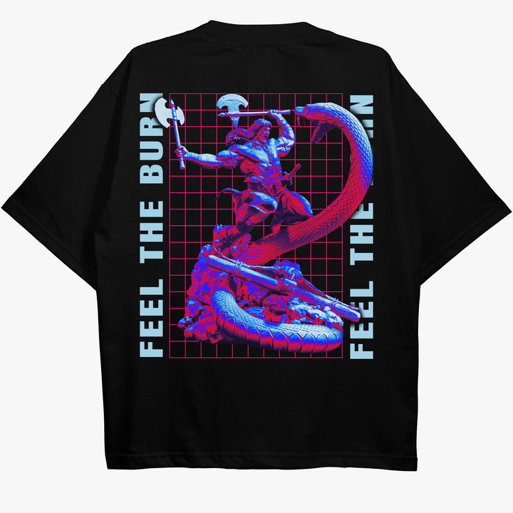 Burn (Backprint) Oversize Blast