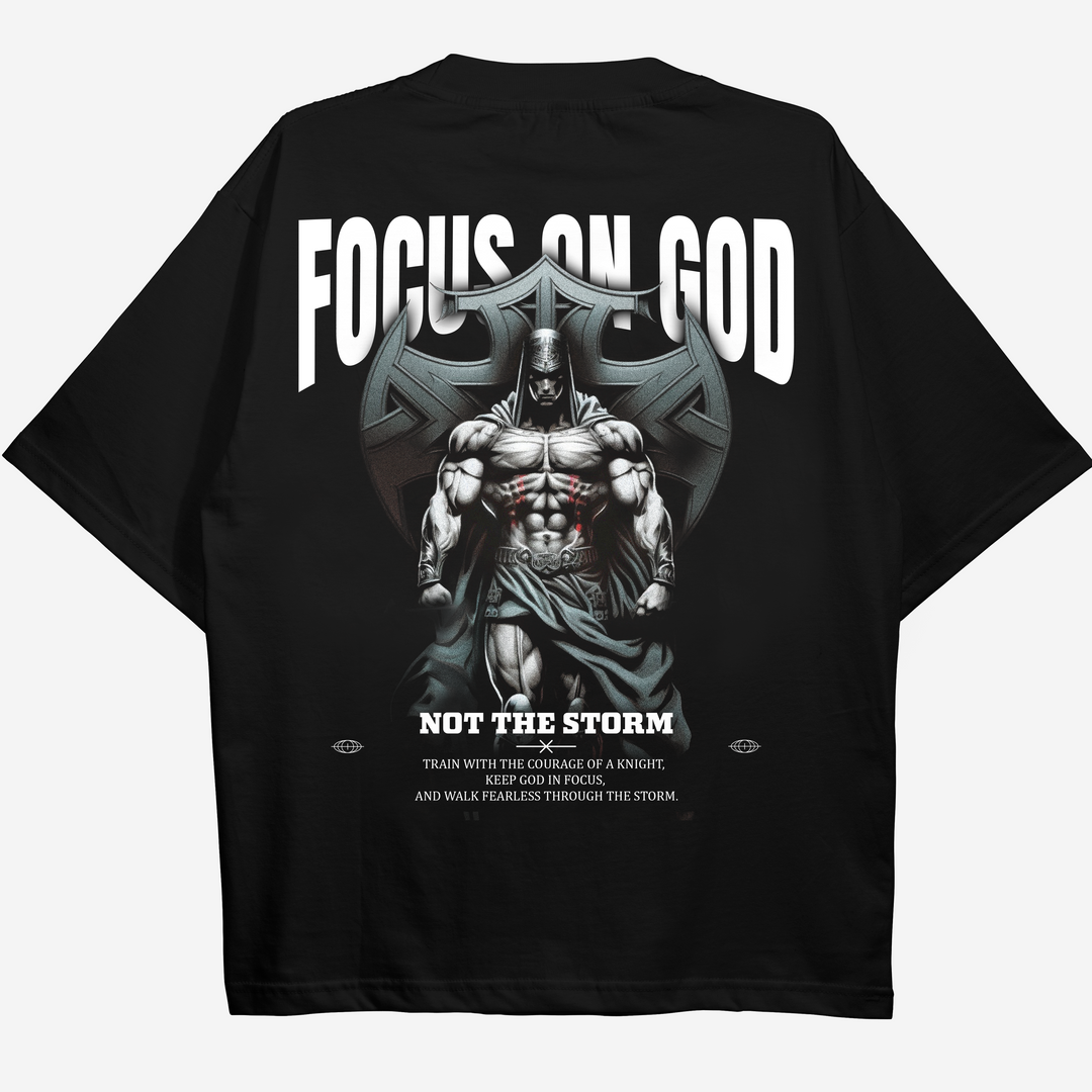 Focus on god (Backprint) Oversize Blast